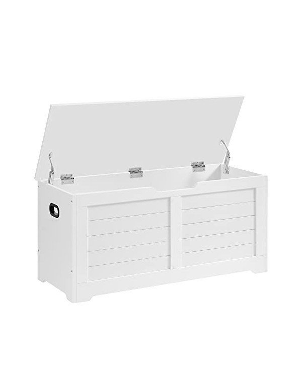 Cufar de depozitare, Vasagle, 100 x 40 x 46 cm, LSB061T10, Alb Cufar de depozitare, Vasagle, 100 x 40 x 46 cm, LSB061T10, Alb