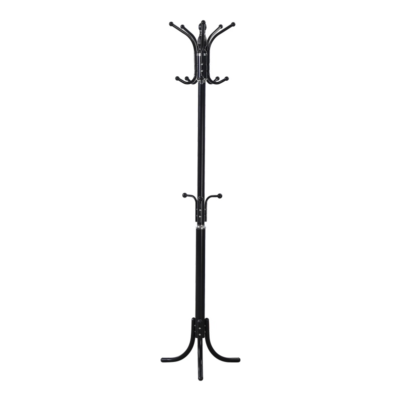 Cuier Mendora, negru, 40x40x180 cm Cuier Mendora, negru, 40x40x180 cm