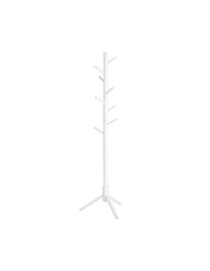 Cuier tip pom Model Clayton, Alb, 47x47x175 cm Cuier tip pom Model Clayton, Alb, 47x47x175 cm