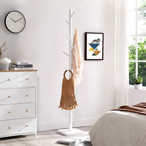 Cuier tip pom Model McPherson, Alb, 30x30x175 cm Cuier tip pom Model McPherson, Alb, 30x30x175 cm