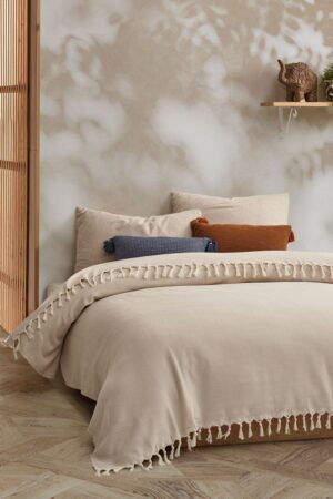Cuvertura Pled pentru pat dublu Model Ermes Beige Cuvertura Pled pentru pat dublu Model Ermes Beige