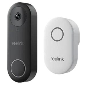 Sonerie video Reolink Video Doorbell WiFi D340W, 2K, slot card, night vision, vizualizare de pe telefon, detectie miscare Sonerie video Reolink Video Doorbell WiFi D340W, 2K, slot card, night vision, vizualizare de pe telefon, detectie miscare