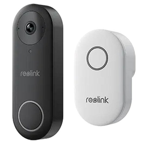 Sonerie video Reolink Video Doorbell WiFi D340W, 2K, slot card, night vision, vizualizare de pe telefon, detectie miscare