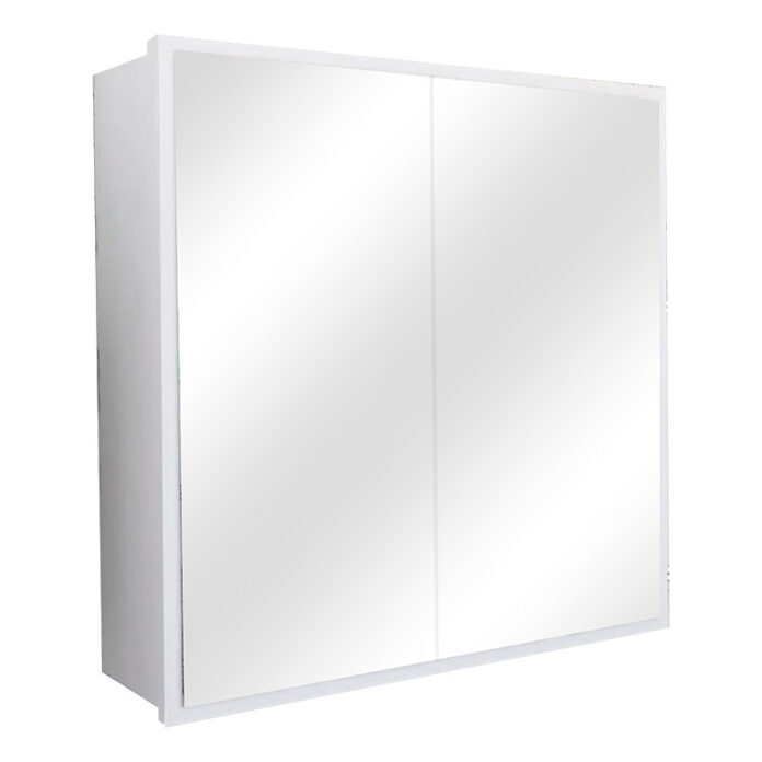 Dulap baie Poliana cu oglinda alb 70x17x70cm Dulap baie Poliana cu oglinda alb 70x17x70cm
