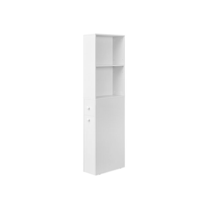 Dulap baie Vasagle Alb 134.4x40x18 cm Dulap baie Vasagle Alb 134.4x40x18 cm