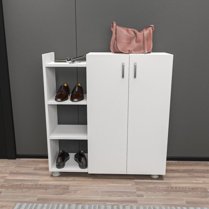 Dulap de pantofi Asus Alb 90x95x29.6 cm Dulap de pantofi Asus Alb 90x95x29.6 cm