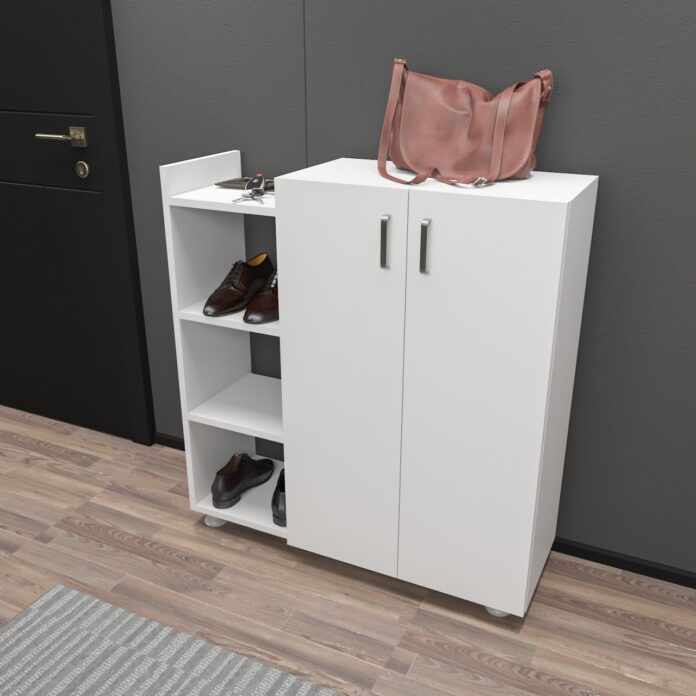 Dulap de pantofi Asus Alb 90x95x29.6 cm Dulap de pantofi Asus Alb 90x95x29.6 cm