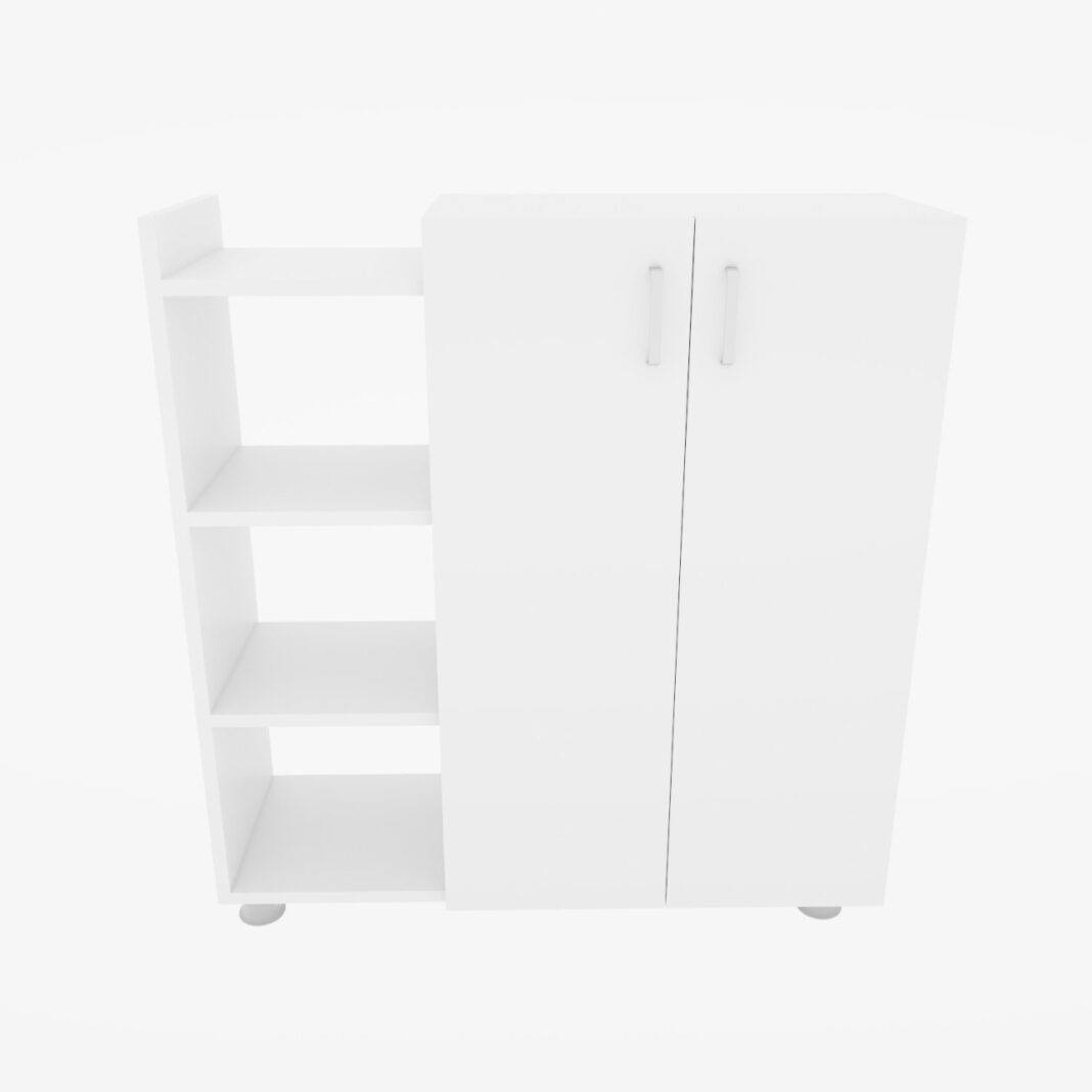 Dulap de pantofi Asus Alb 90x95x29.6 cm Dulap de pantofi Asus Alb 90x95x29.6 cm