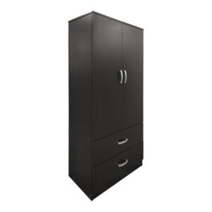 Dulap haine Lego V1, wenge, 80x42x180 cm Dulap haine Lego V1, wenge, 80x42x180 cm