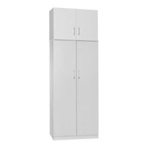 Dulap haine Lego V11, alb, 80x42x240 cm Dulap haine Lego V11, alb, 80x42x240 cm