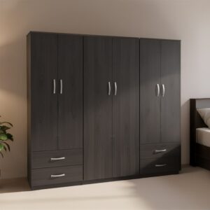 Dulap haine Lego V4, wenge, 240x42x180 cm Dulap haine Lego V4, wenge, 240x42x180 cm