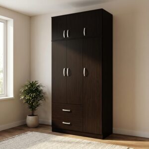 Dulap haine Lego, wenge, 90x42x240 cm Dulap haine Lego, wenge, 90x42x240 cm