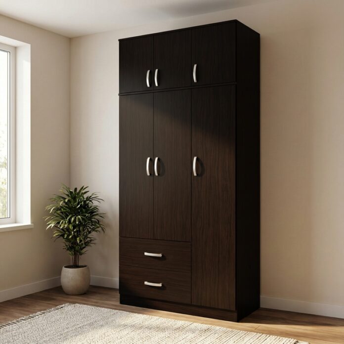 Dulap haine Lego, wenge, 90x42x240 cm Dulap haine Lego, wenge, 90x42x240 cm