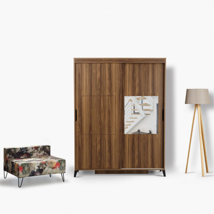 Dulap haine Model Pacific, Nuc, 130x60x216 cm Dulap haine Model Pacific, Nuc, 130x60x216 cm