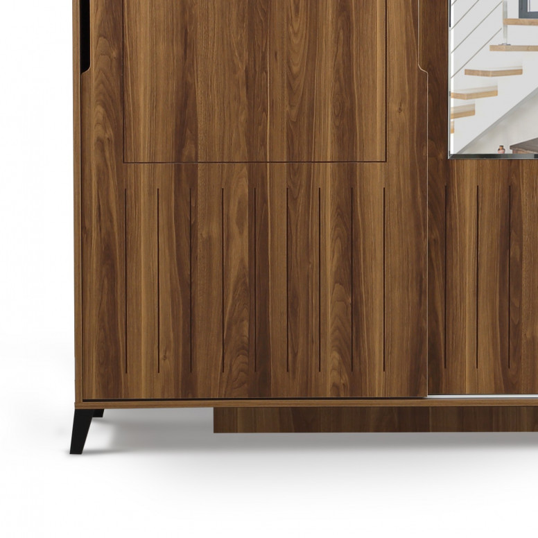 Dulap haine Model Pacific, Nuc, 150x60x216 cm Dulap haine Model Pacific, Nuc, 150x60x216 cm