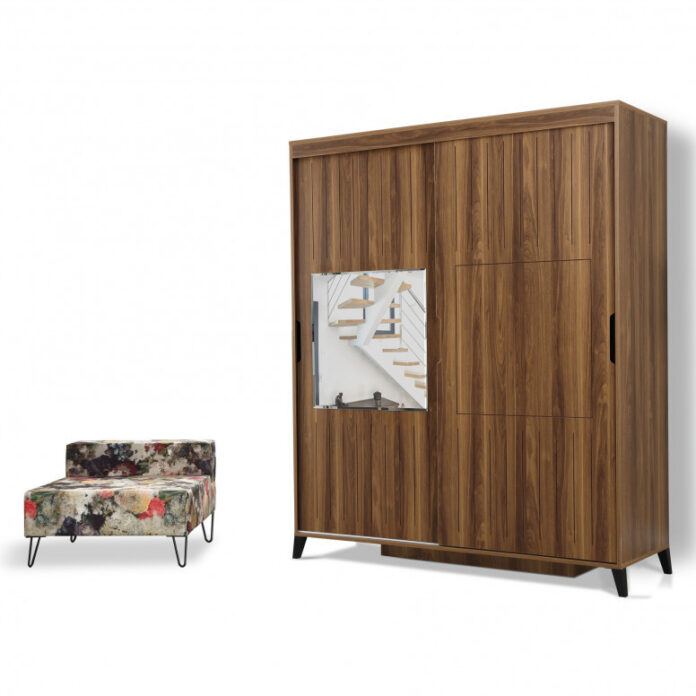 Dulap haine Model Pacific, Nuc, 150x60x216 cm Dulap haine Model Pacific, Nuc, 150x60x216 cm