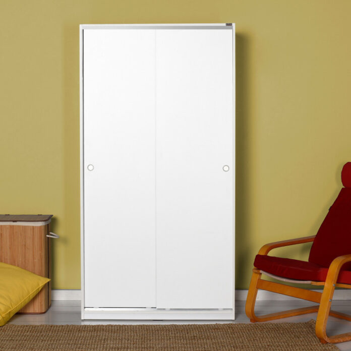 Dulap haine Model SWD-436, Alb, 94x182x52 cm Dulap haine Model SWD-436, Alb, 94x182x52 cm