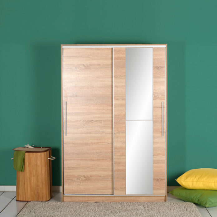Dulap haine Model SWD-512-SN-2, Stejar sonoma, 120x40x187 cm Dulap haine Model SWD-512-SN-2, Stejar sonoma, 120x40x187 cm