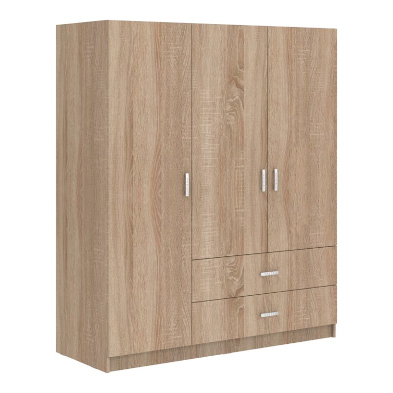 Dulap haine Royal, stejar sonoma, 150x58x177 cm