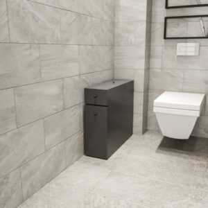 Dulap multifunctional Model Calencia, Antracit, 19x60x55 cm Dulap multifunctional Model Calencia, Antracit, 19x60x55 cm