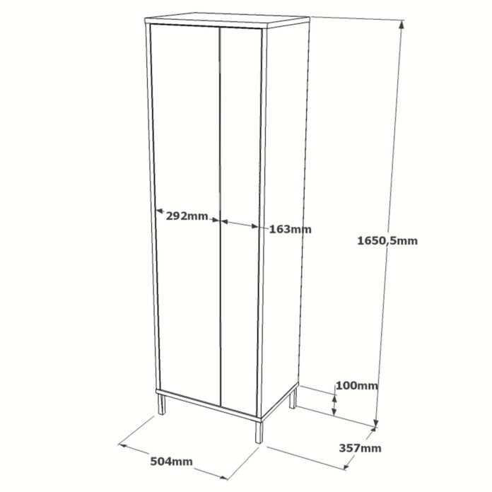 Dulap multifuncțional Model Dy1, Alb Dulap multifuncțional Model Dy1, Alb