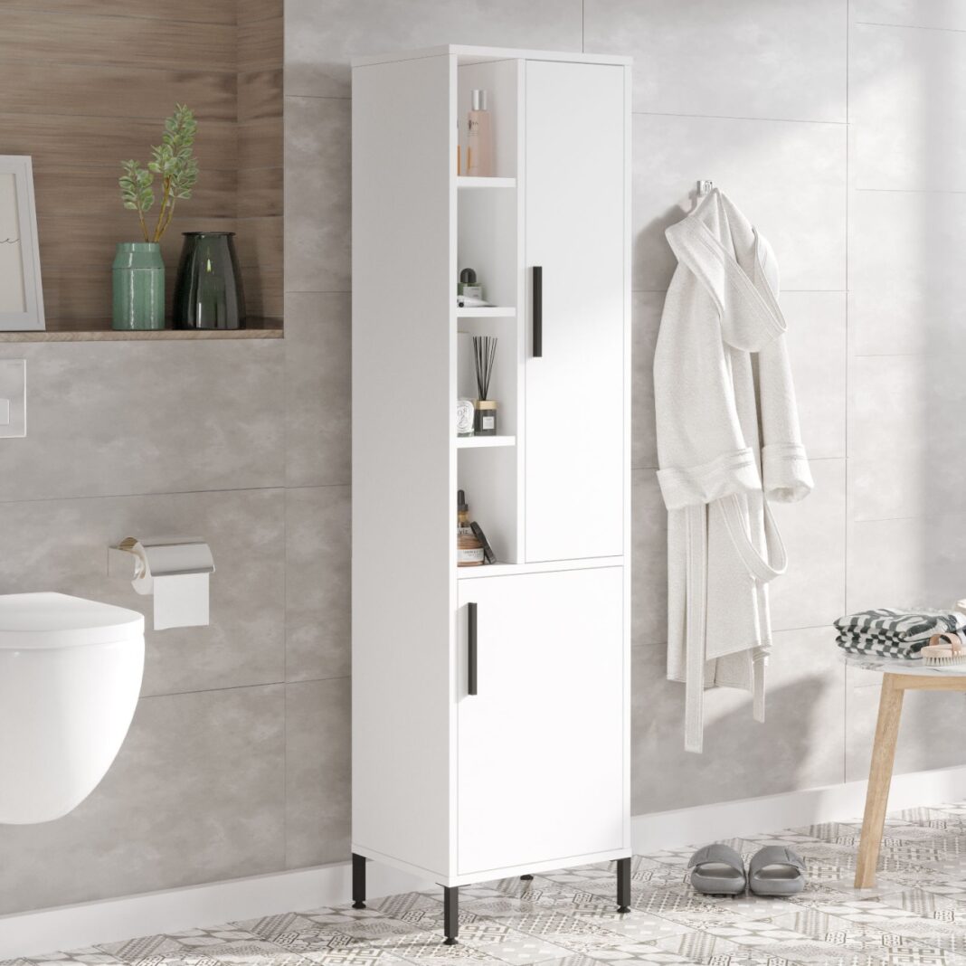 Dulap multifuncțional Model Vı2, Alb Dulap multifuncțional Model Vı2, Alb