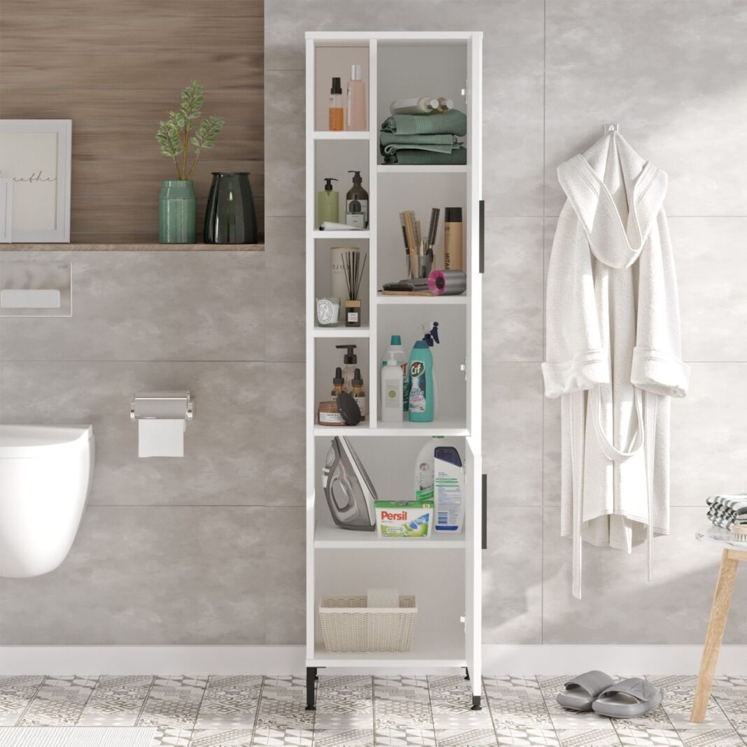 Dulap multifuncțional Model Vı2, Alb Dulap multifuncțional Model Vı2, Alb