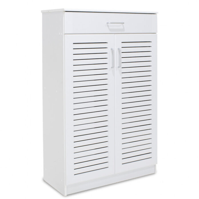 Dulap Pantofi Model Lilith, Alb, 80x37x123 cm Dulap Pantofi Model Lilith, Alb, 80x37x123 cm