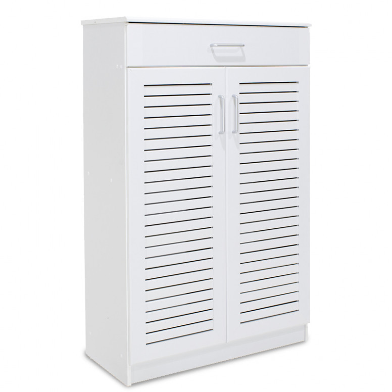 Dulap Pantofi Model Lilith, Alb, 80x37x123 cm Dulap Pantofi Model Lilith, Alb, 80x37x123 cm