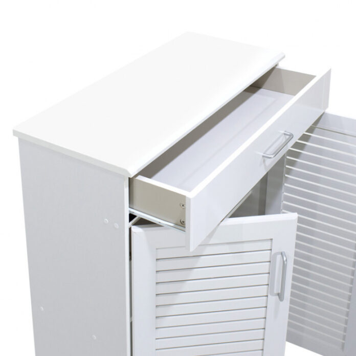 Dulap Pantofi Model Lilith, Alb, 80x37x123 cm Dulap Pantofi Model Lilith, Alb, 80x37x123 cm