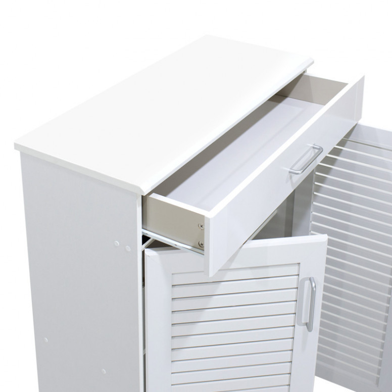 Dulap Pantofi Model Lilith, Alb, 80x37x123 cm Dulap Pantofi Model Lilith, Alb, 80x37x123 cm