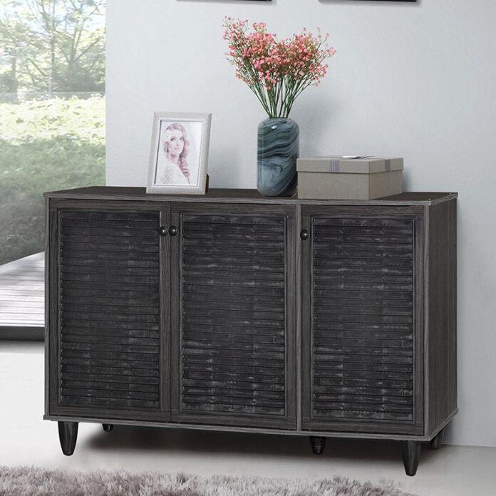 Dulap Pantofi Model Nathalia III, Wenge, 105x35x66 cm Dulap Pantofi Model Nathalia III, Wenge, 105x35x66 cm