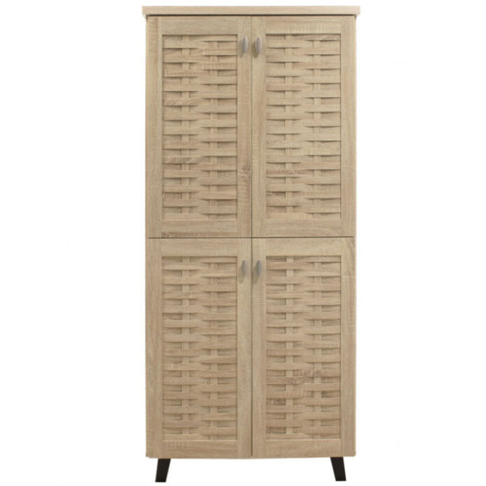 Dulap Pantofi Model Zion, Stejar sonoma, 78x40x170.5 cm Dulap Pantofi Model Zion, Stejar sonoma, 78x40x170.5 cm