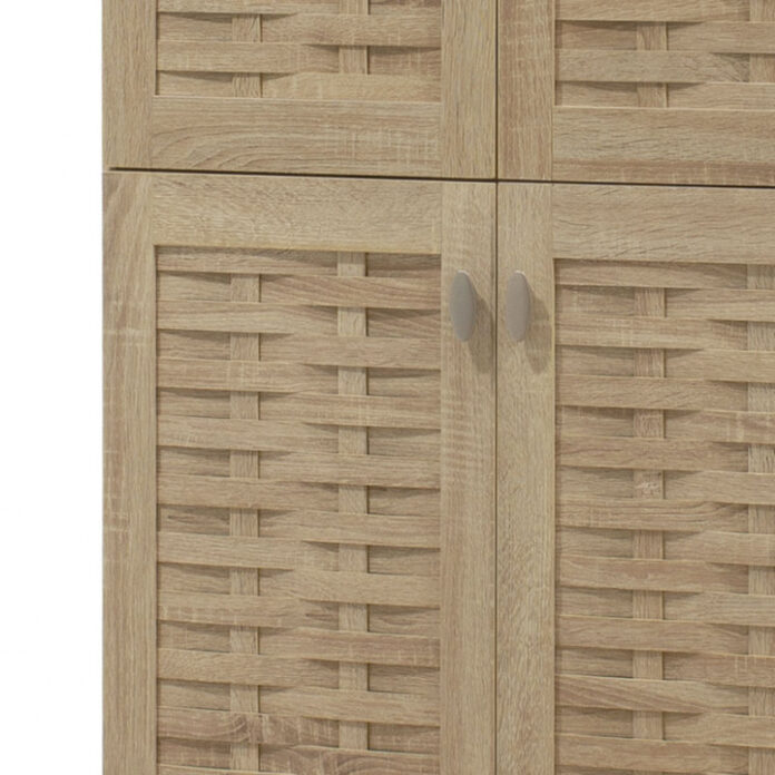 Dulap Pantofi Model Zion, Stejar sonoma, 78x40x170.5 cm Dulap Pantofi Model Zion, Stejar sonoma, 78x40x170.5 cm