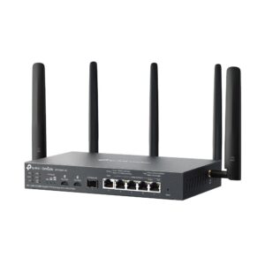 Router VPN 4G+Cat6 dual band TP-Link ER706WP-4G, WiFi 6, 2.4/5 GHz, 2402 Mbps, VPN, Omada, Mu-Mimo, PoE+ Router VPN 4G+Cat6 dual band TP-Link ER706WP-4G, WiFi 6, 2.4/5 GHz, 2402 Mbps, VPN, Omada, Mu-Mimo, PoE+