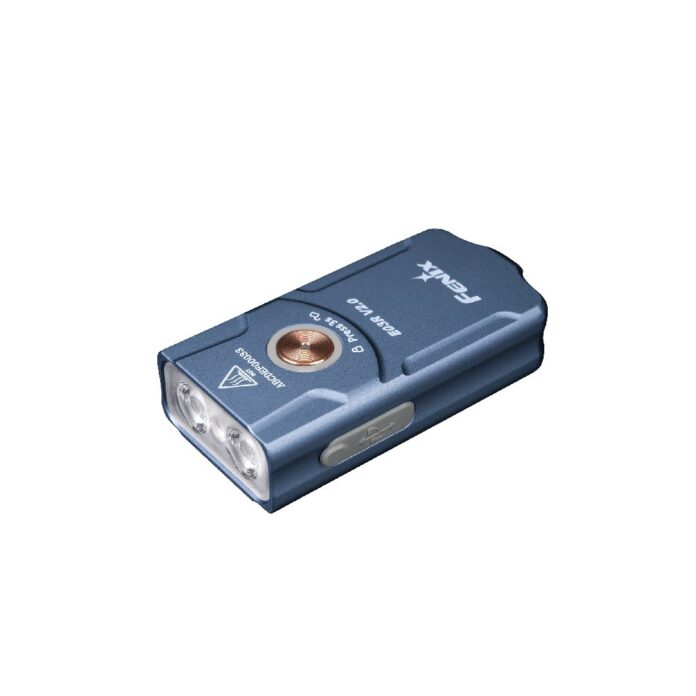 Lanterna reincarcabila tip breloc Fenix E03R V2.0 Red Rose, 500 lumeni, 90 m