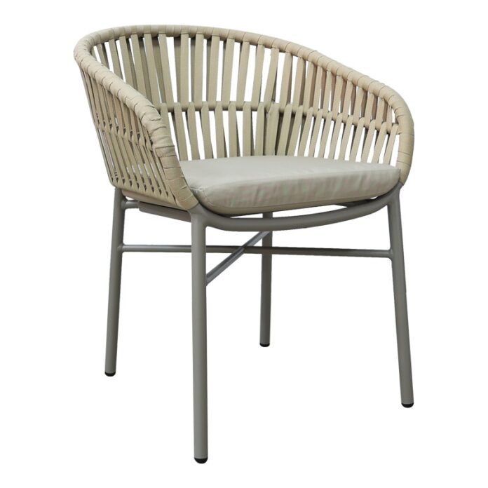 Fotoliu de grădină Model Frama, Maro, 57x60x78 cm Fotoliu de grădină Model Frama, Maro, 57x60x78 cm