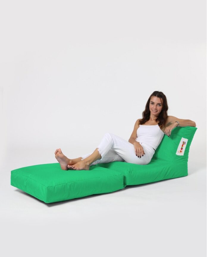 Fotoliu de Grădină tip Bean Bag Model Siesta, Verde