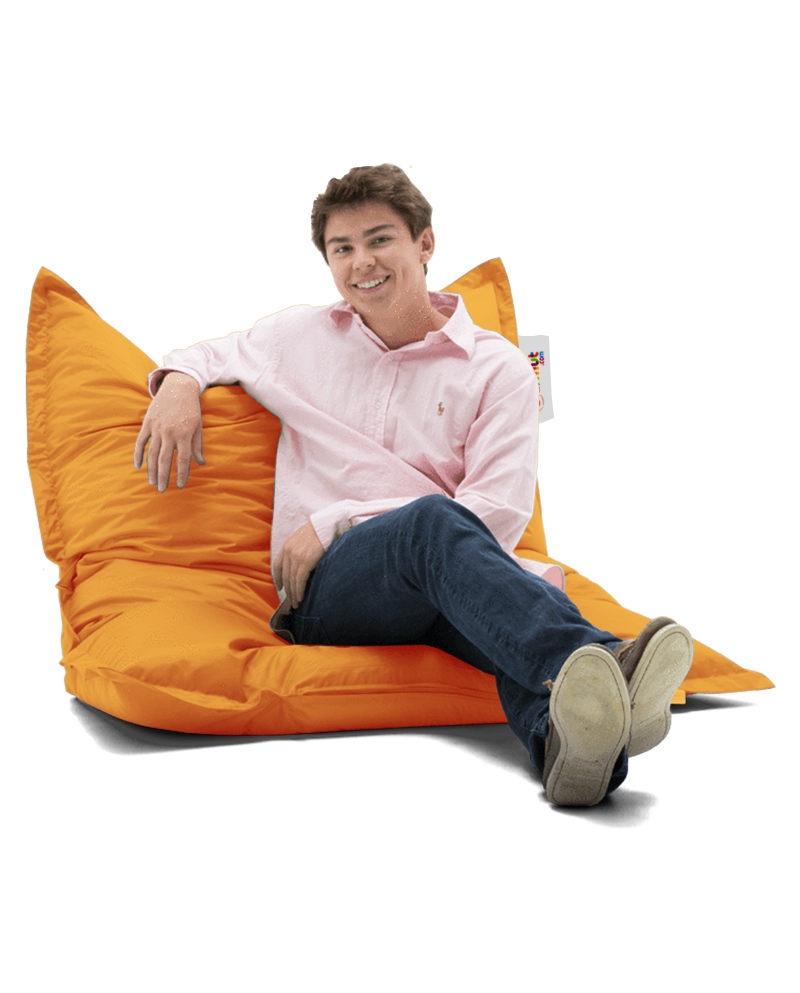 Fotoliu puf de gradina Cushion Portocaliu 100x100x20 cm Fotoliu puf de gradina Cushion Portocaliu 100x100x20 cm