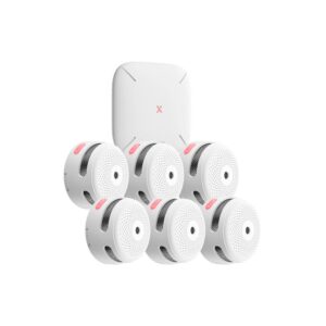 Kit detectie incendiu X-Sense FS61, 85 dB, autonomie 5 ani, control aplicatie, WiFi Kit detectie incendiu X-Sense FS61, 85 dB, autonomie 5 ani, control aplicatie, WiFi