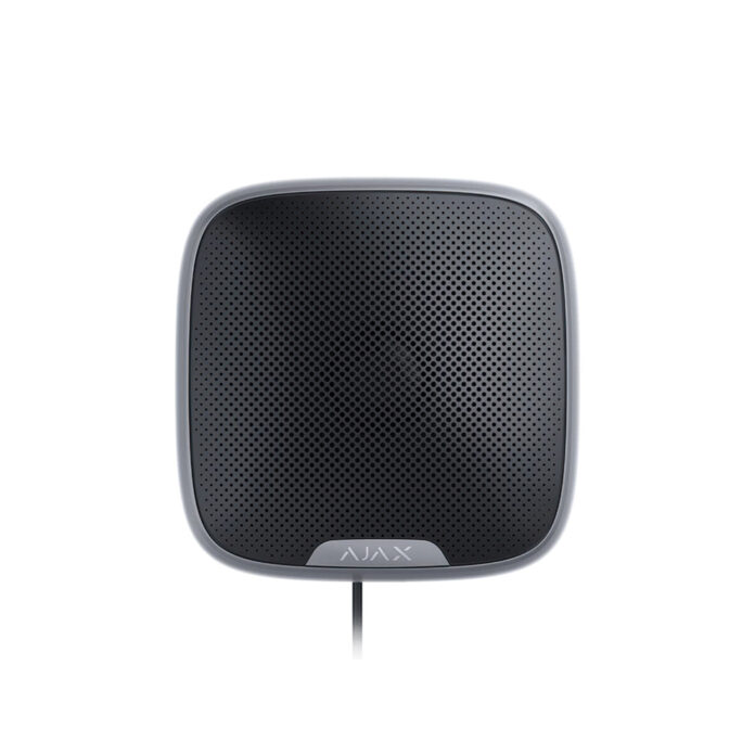 Sirena de exterior cu LED Ajax STREETSIREN FIBRA BL, 113 dB, 2000 m, IP54 Sirena de exterior cu LED Ajax STREETSIREN FIBRA BL, 113 dB, 2000 m, IP54