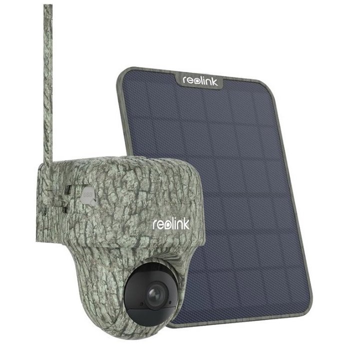Camera video pentru vanatoare Reolink GO Ranger PT G450, GSM 4G, 4K, slot card, microfon si difuzor, PIR, IR invizibil 10 m, acumulator 6000 mAh + panou solar Camera video pentru vanatoare Reolink GO Ranger PT G450, GSM 4G, 4K, slot card, microfon si difuzor, PIR, IR invizibil 10 m, acumulator 6000 mAh + panou solar