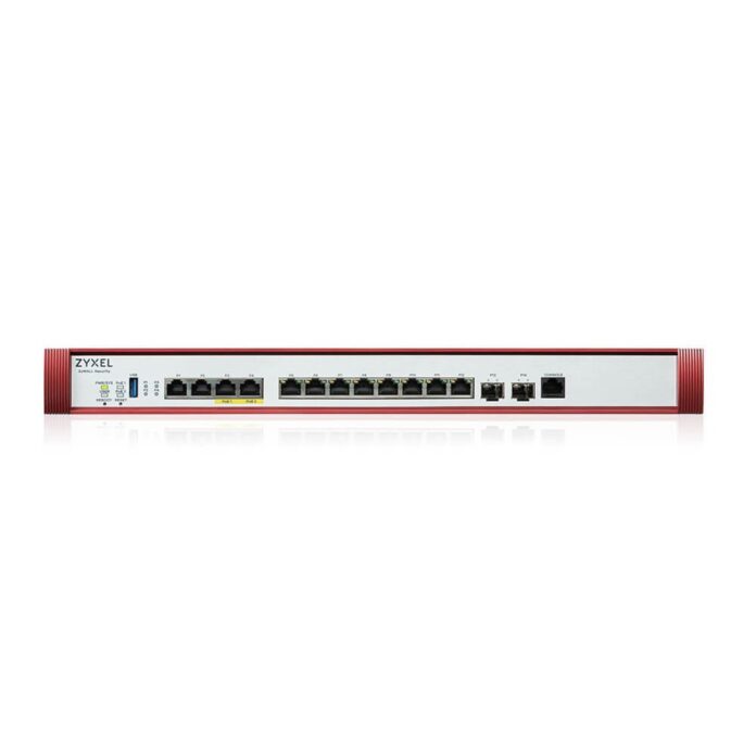 Router Firewall de securitate rackabil ZYXEL USG FLEX 700H, 10 porturi + 2 SFP, 15 Gbps, VPN, PoE Router Firewall de securitate rackabil ZYXEL USG FLEX 700H, 10 porturi + 2 SFP, 15 Gbps, VPN, PoE