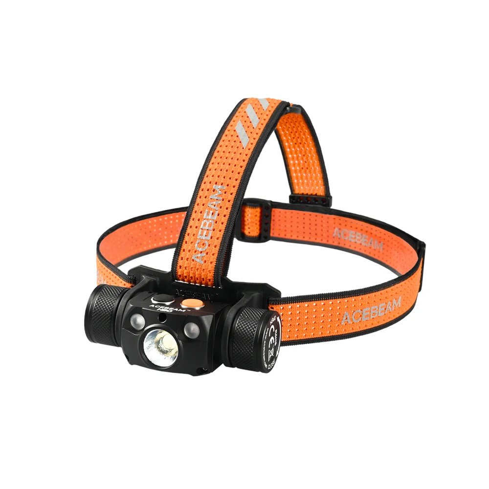 Lanterna profesionala pentru cap Acebeam H30 R+G, 4000 lumeni, 208 m Lanterna profesionala pentru cap Acebeam H30 R+G, 4000 lumeni, 208 m