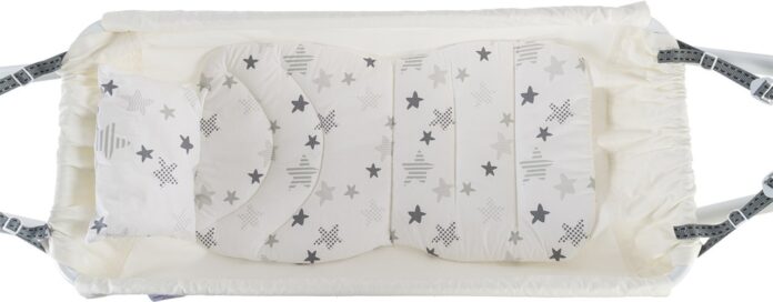 Hamac bebelusi Marmaris Ecru 96x43x66 cm Hamac bebelusi Marmaris Ecru 96x43x66 cm