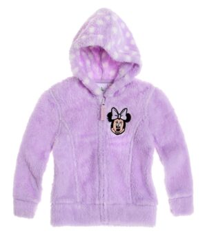 Hanorac plusat lila Minnie Mouse Hanorac plusat lila Minnie Mouse