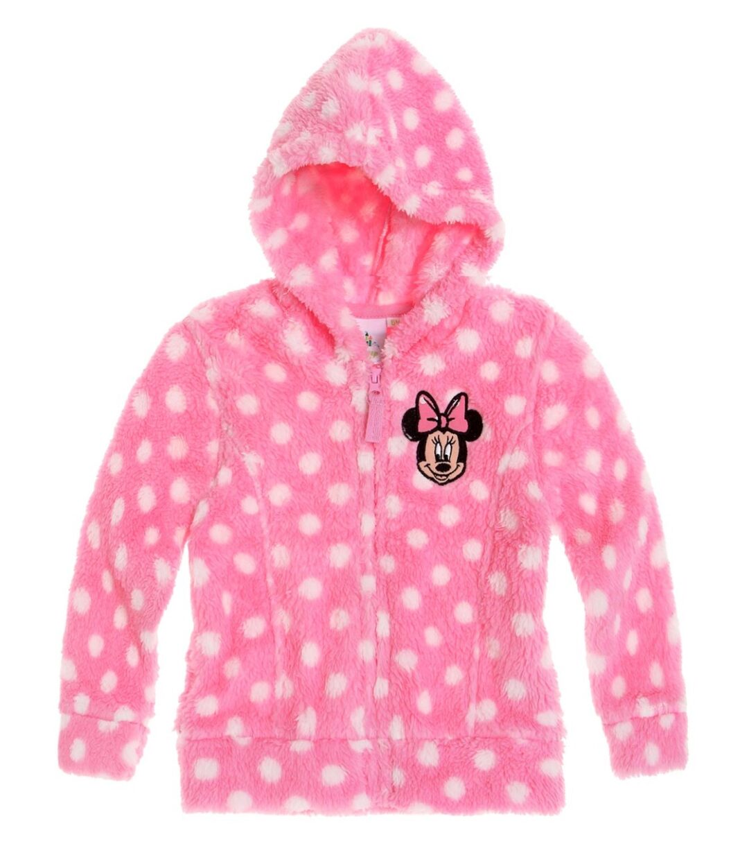 Hanorac plusat roz Minnie Mouse