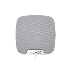 Sirena de interior AJAX HomeSiren Fibra WH, 105 dB Sirena de interior AJAX HomeSiren Fibra WH, 105 dB