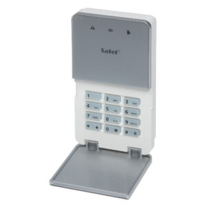 Tastatura LED de partitie Satel INT-SF-SSW, 3 butoane functionale, iesire yala electrica, monitorizare usa Tastatura LED de partitie Satel INT-SF-SSW, 3 butoane functionale, iesire yala electrica, monitorizare usa