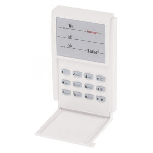 Tastatura LED Satel INT-SZ-GR, 3 butoane functionale, iesire yala electrica, monitorizare usa Tastatura LED Satel INT-SZ-GR, 3 butoane functionale, iesire yala electrica, monitorizare usa